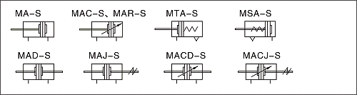 MA,MAC Series Cylinder